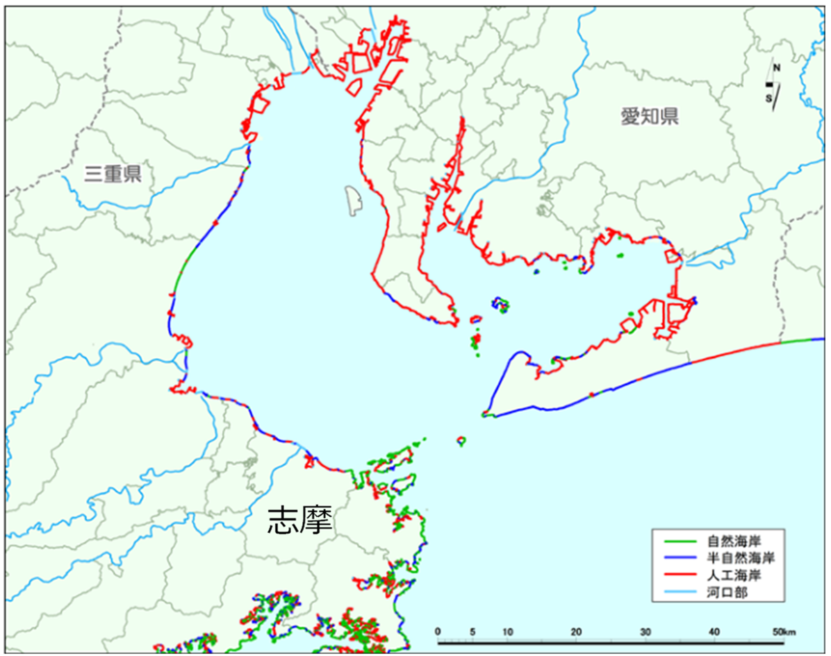 海岸線の現状
